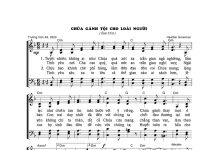 Bài hát: Chúa Gánh Tội Cho Loài Người