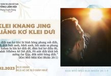 Klei Knang Jing Kliăng Kơ Klei Dưi – 11/2/2023