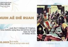 Mnuih Aê Diê Ruah – 18/2/2023