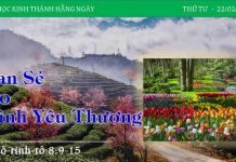 San Sẻ Do Tình Yêu Thương – 22/2/2023