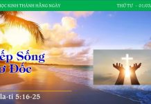 Nếp Sống Cơ Đốc – 1/3/2023