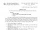 Thông Báo: Hội Thảo Dành Cho Đặc Trách và Người Hướng Dẫn Thanh Thiếu Niên Tại HTTL Sông Dinh, Bình Thuận