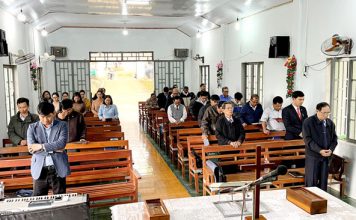 Hiệp Nguyện Giáo Phẩm Và Nhân Sự Tỉnh Quảng Ngãi Tháng 03/2023