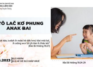 Mtô Lač Kơ Phung Anak Ƀai – 26/3/2023