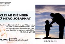 Klei Aê Diê Ngêñ Kơ Mtao Jôsaphat – 28/3/2023