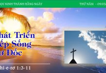 Phát Triển Nếp Sống Cơ Đốc – 9/3/2023