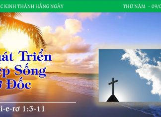 Phát Triển Nếp Sống Cơ Đốc – 9/3/2023