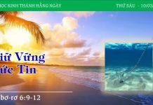 Giữ Vững Đức Tin – 10/3/2023