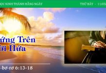 Đứng Trên Lời Hứa – 11/3/2023