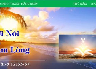 Lời Nói Và Tấm Lòng – 16/3/2023