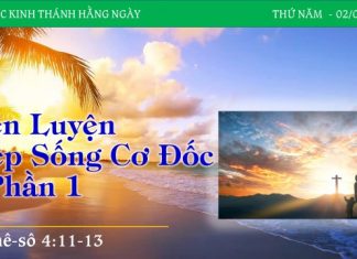 Rèn Luyện Nếp Sống Cơ Đốc – Phần 1 – 2/3/2023