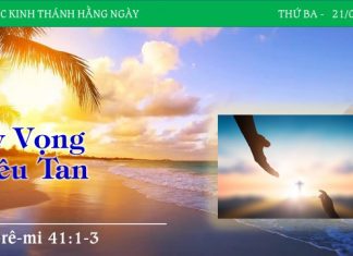 Hy Vọng Tiêu Tan – 21/3/2023