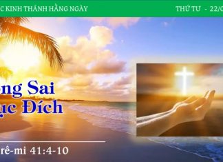 Sống Sai Mục Đích – 22/3/2023