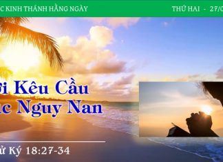 Lời Kêu Cầu Lúc Nguy Nan – 27/3/2023