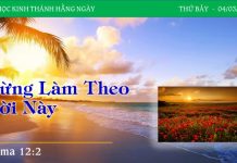 Đừng Làm Theo Đời Này – 4/3/2023