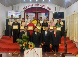 Kiên Giang: Lễ Bế Giảng Lớp Thánh Kinh Căn Bản Dài Hạn Năm 3 Tại Phú Quốc