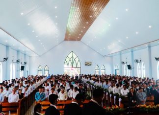 Bình Phước: Lễ Cảm Tạ Và Cung Hiến Nhà Thờ Chi Hội Bù Nhâu