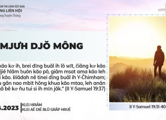 Mjưh Djŏ Mông – 12/4/2023