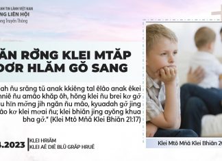 Ƀuăn Rơ̆ng Klei Mtăp Mđơr Hlăm Gŏ Sang – 17/4/2023