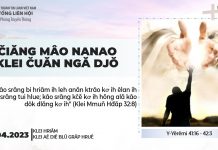 Čiăng Mâo Nanao Klei Čuăn Ngă Djŏ – 22/4/2023