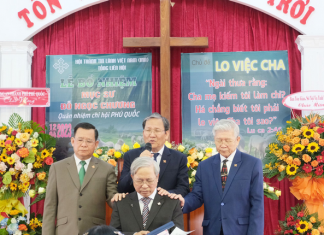 Kiên Giang: Lễ Bổ Nhiệm Quản Nhiệm Hội Thánh Phú Quốc