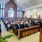 Quang cảnh bên trong cuổi Hội Đồng Bồi Linh.