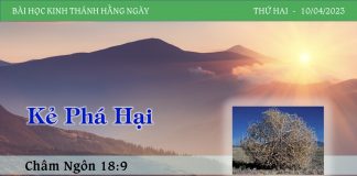 Kẻ Phá Hại – 10/4/2023