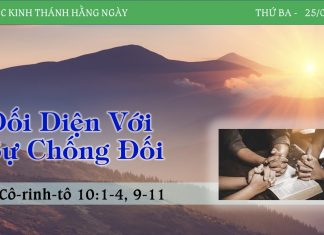 Đối Diện Với Sự Chống Đối – 25/4/2023