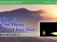 Quản Lý Và Sử Dụng Ân Tứ Chúa Ban – 3/4/2023