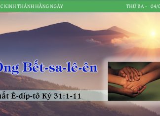 Ông Bết-sa-lê-ên – 4/4/2023