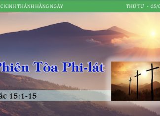 Phiên Tòa Phi-lát – 5/4/2023