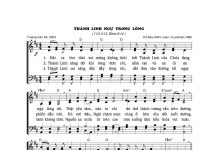 Bài hát: Thánh Linh Ngự Trong Lòng