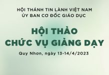 Video tin tức: UB. CĐGD – Hội Thảo Chức Vụ Giảng Dạy