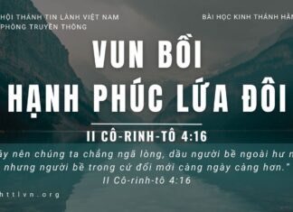 Vun Bồi Hạnh Phúc Lứa Đôi – 9/5/2023