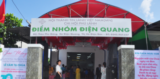 Quảng Nam: Điểm Nhóm Điện Quang Kỷ Niệm 10 Thành Lập Và Chuyển Địa Điểm Sinh Hoạt Mới