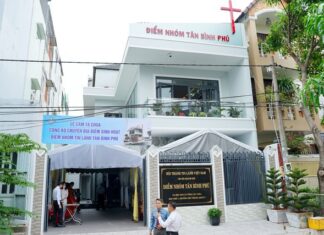 Tp. HCM: Điểm Nhóm Tin Lành Tân Bình Phú Chuyển Địa Điểm Sinh Hoạt