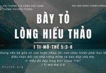 Bày Tỏ Lòng Hiếu Thảo – 14/5/2023