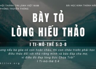 Bày Tỏ Lòng Hiếu Thảo – 14/5/2023