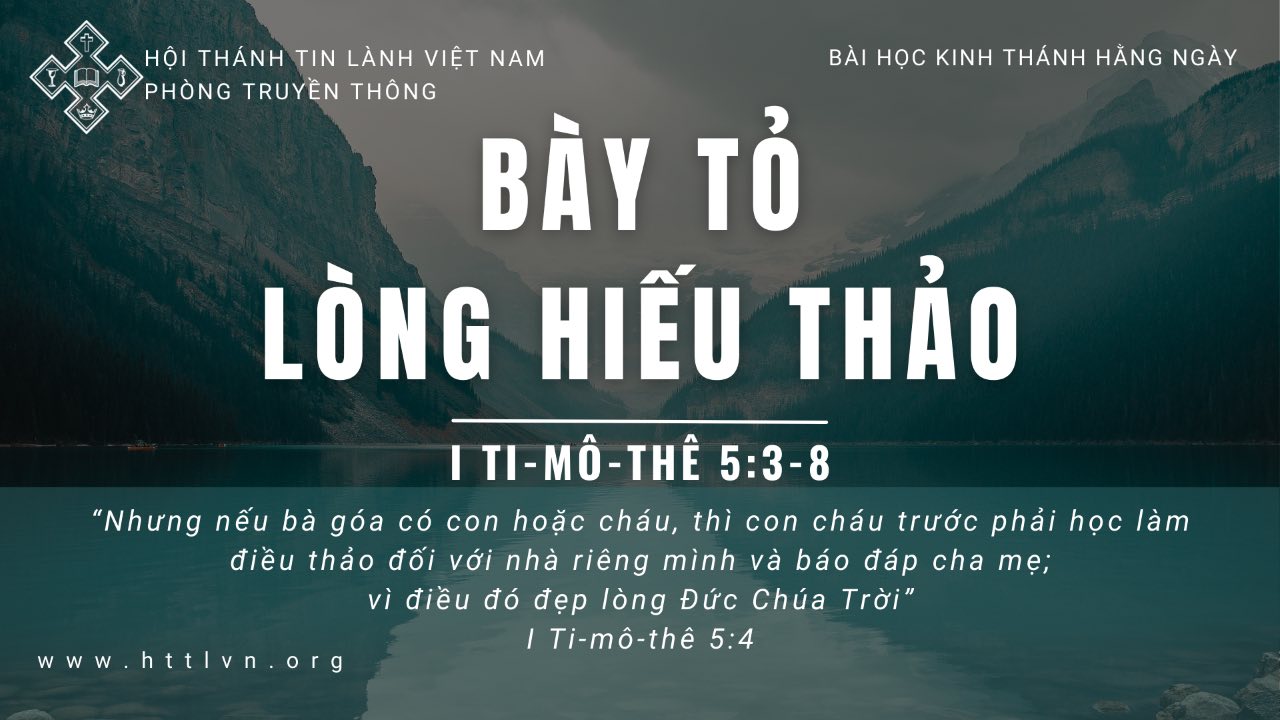 Bày Tỏ Lòng Hiếu Thảo - 14/5/2023 - Hội Thánh Tin Lành Việt Nam