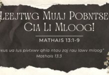 Leejtwg Muaj Pobntseg, Cia Li Mloog! – 15/5/2023