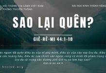 Sao Lại Quên? – 20/5/2023