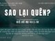 Sao Lại Quên? – 20/5/2023