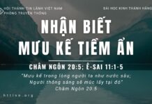 Nhận Biết Mưu Kế Tiềm Ẩn – 21/5/2023