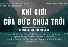 Khí Giới Của Đức Chúa Trời – 22/5/2023