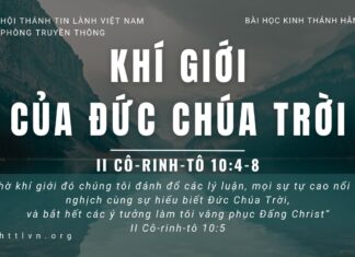 Khí Giới Của Đức Chúa Trời – 22/5/2023