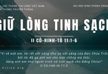 Giữ Lòng Tinh Sạch – 24/5/2023