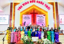 Kiên Giang: Bồi Linh Thông Công Các Ban Phụ Nữ Khu Vực 12