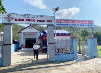 Bình Thuận: Lễ Cảm Tạ Chúa – Dâng Nhà Nguyện Điểm Nhóm Phan Sơn