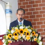 Ms Nguyễn Duy Hải Qn Chi hội Tin Lành Bến Gỗ chào mừng.
