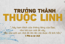 Bài hát: Trưởng Thành Thuộc Linh